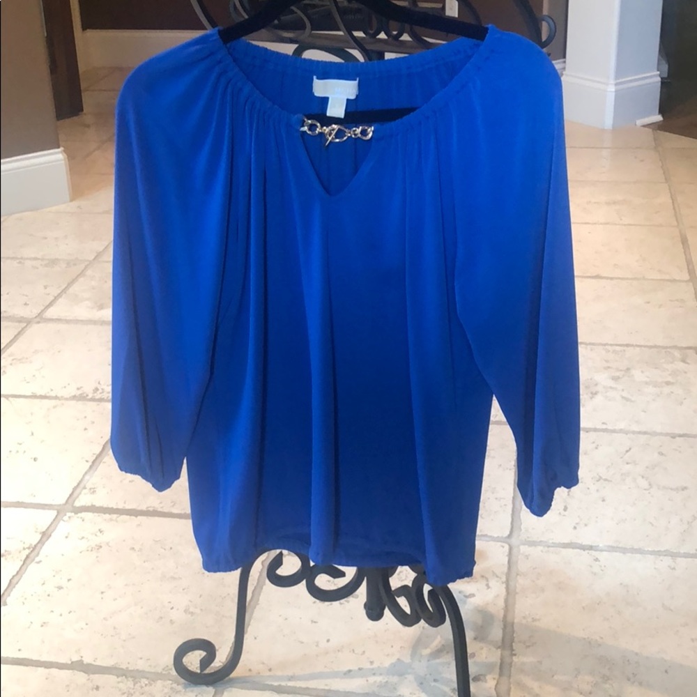 Michael Kors Royal Blue Shirt  Small.